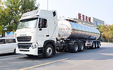 天潤新東鮮奶運輸車：確保每一滴牛奶安全醇鮮